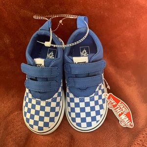 Blue toddler vans